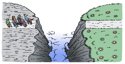 A generic square placeholder image with rounded corners in a figure.